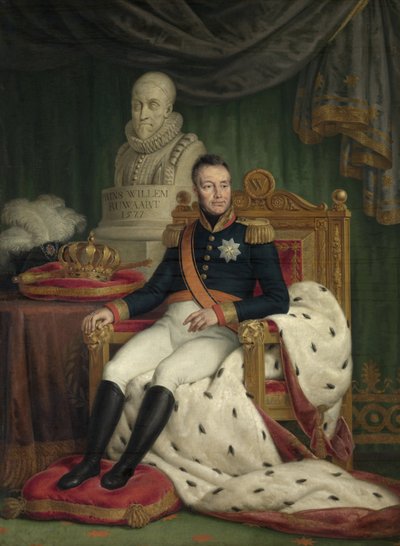 Ritratto di Guglielmo I, Re dei Paesi Bassi da Mattheus Ignatius van Bree